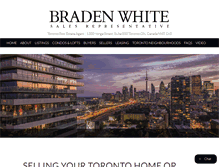 Tablet Screenshot of bradenwhite.com